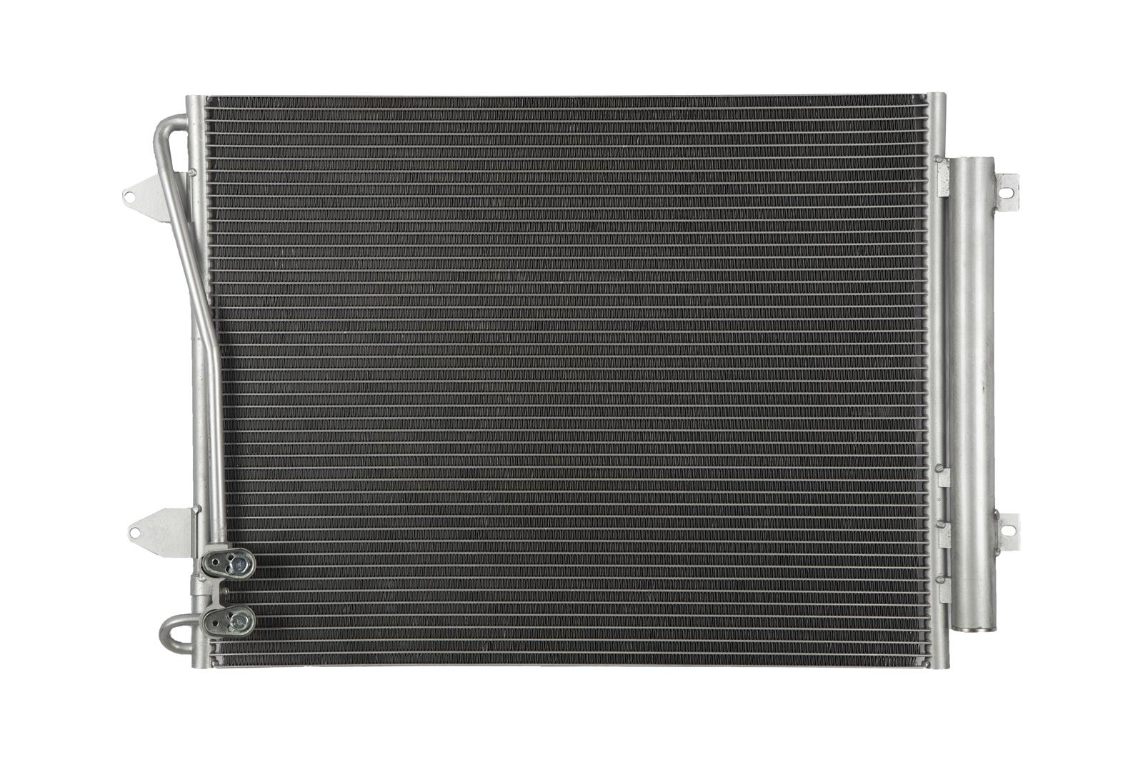 CSF Air Conditioning Condensers for 2009-2014 CC, 2012-2014 PASSAT - 10538 Condenser, Aluminum, Natural, Volkswagen, Each thumbnail 2