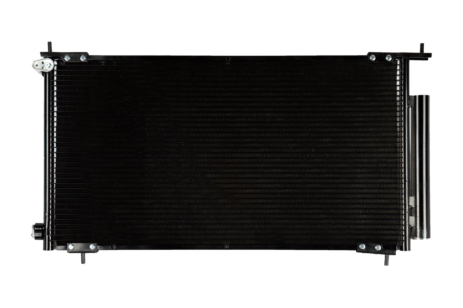 CSF Air Conditioning Condensers 10549 Condenser, Aluminum, Black, for use on Honda®, Each thumbnail 3