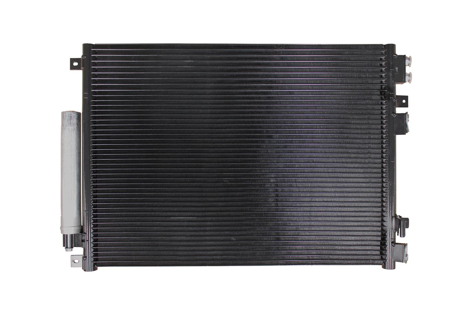 CSF Air Conditioning Condensers 10557 Condenser, Aluminum, Black, Chrysler, Each thumbnail 2