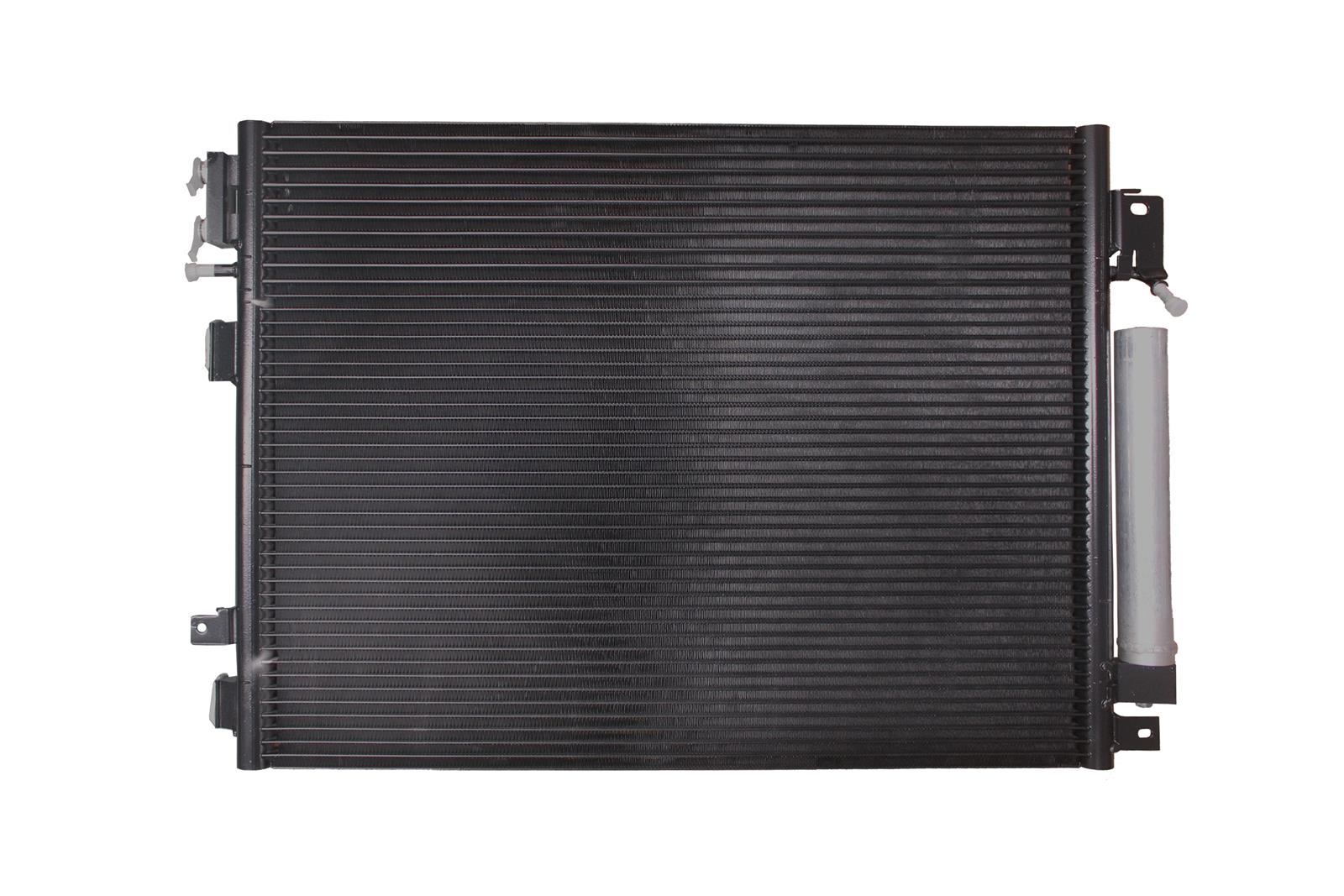 CSF Air Conditioning Condensers 10585 Condenser, Aluminum, Black, Chrysler, Each thumbnail 3