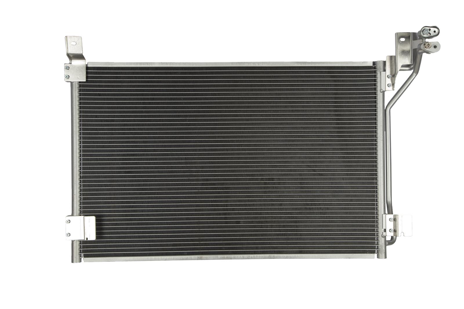 CSF Air Conditioning Condensers 10587 Condenser, Aluminum, Natural, Ford, Each thumbnail 2