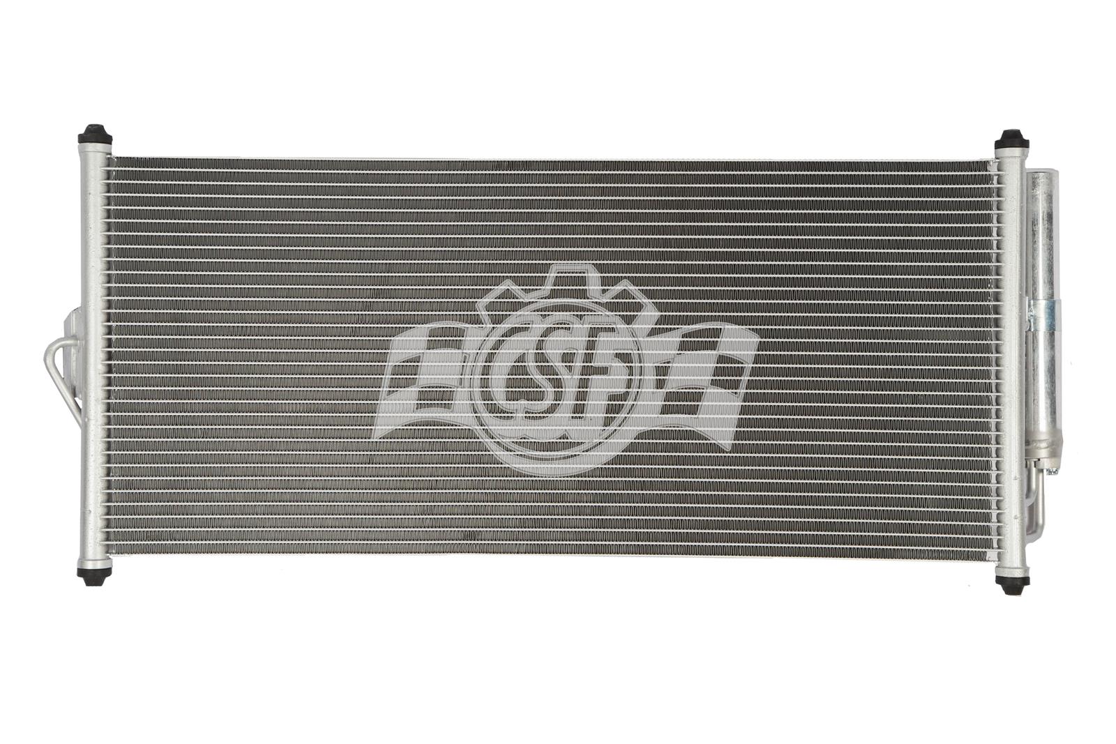 CSF Air Conditioning Condensers 10591 Condenser, Aluminum, Natural, Nissan, Each thumbnail 3
