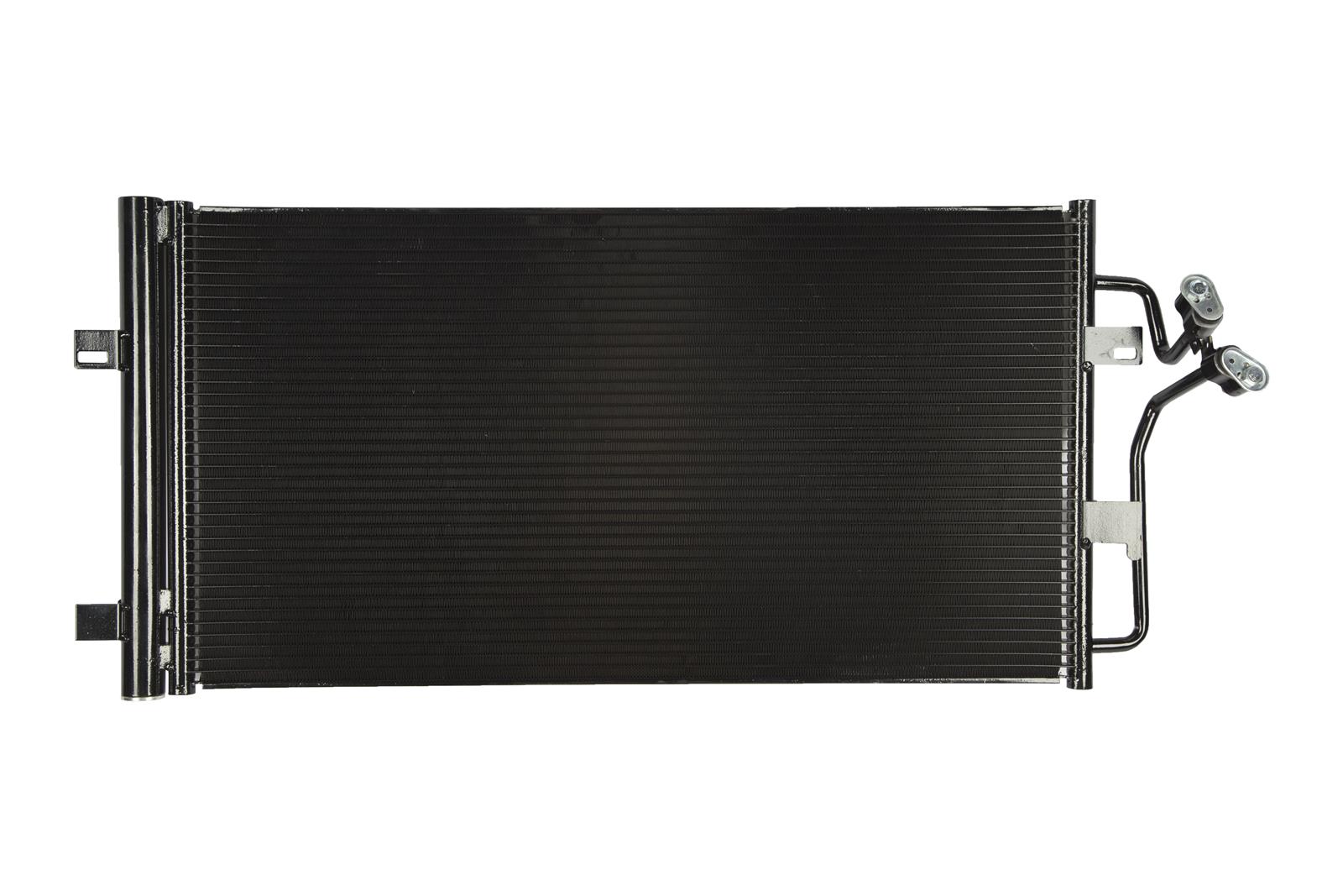 CSF Air Conditioning Condensers 10617 Condenser, Aluminum, Black, Buick, Each thumbnail 2