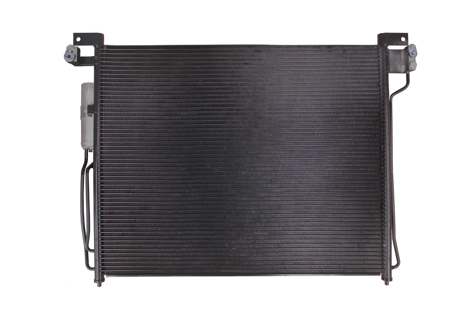 CSF Air Conditioning Condensers for 2005-2014 FRONTIER, XTERRA, 2005-2012 PATHFINDER - 10632 Condenser, Aluminum, Black, Nissan, Each thumbnail 2