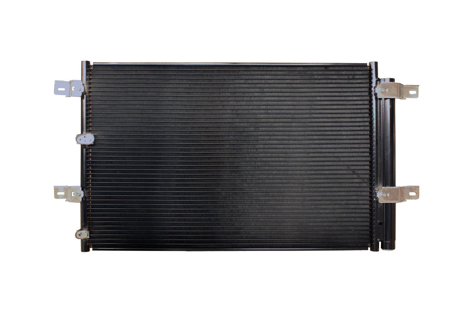 CSF Air Conditioning Condensers 10634 Condenser, Aluminum, Black, Ford, Each thumbnail 3