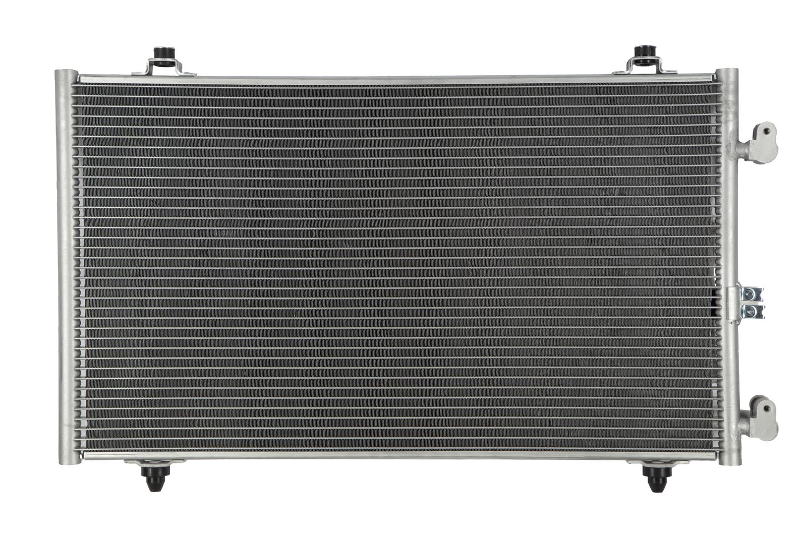 CSF Air Conditioning Condensers 10636 Condenser, Aluminum, Natural, Pontiac, Each thumbnail 2