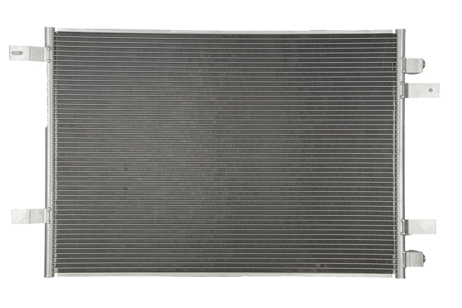 CSF Air Conditioning Condensers 10654 Condenser, Aluminum, Natural, Ford, Each thumbnail 3