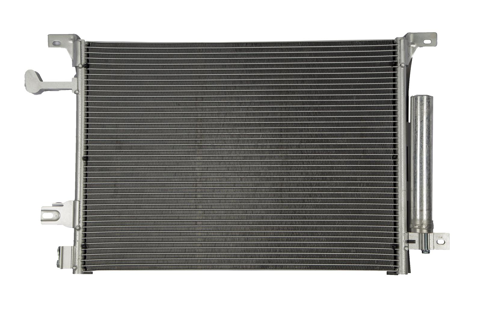 CSF Air Conditioning Condensers 10660 Condenser, Aluminum, Natural, Ford, Each thumbnail 3