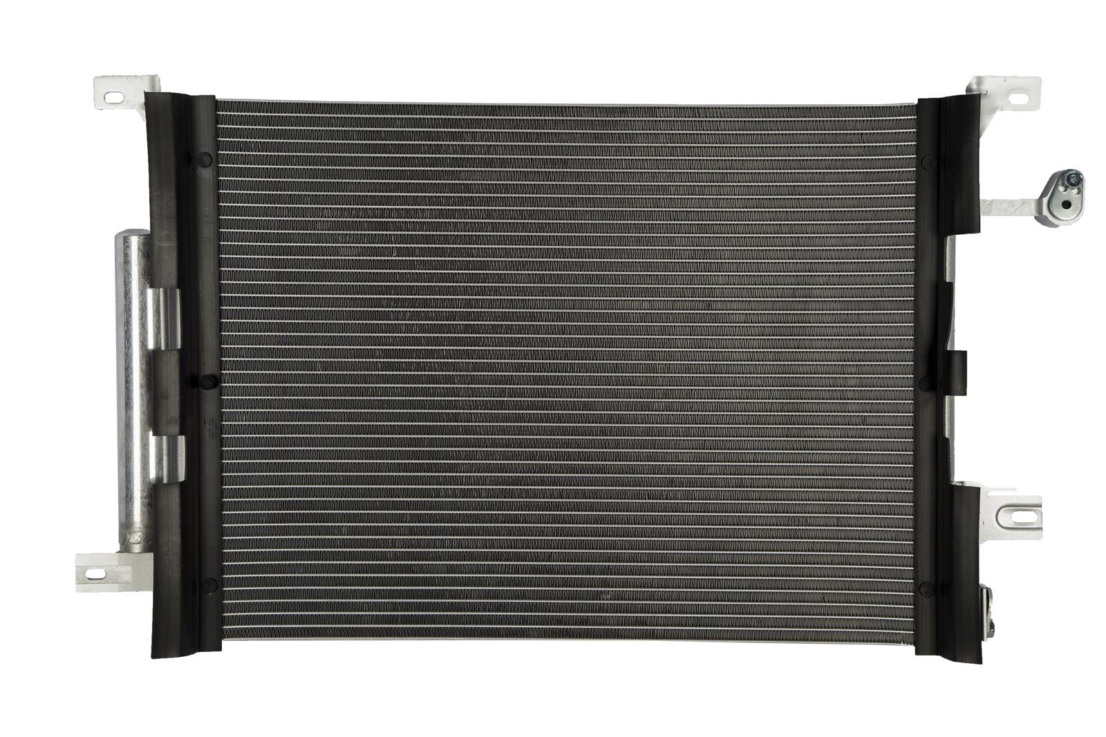 CSF Air Conditioning Condensers 10660 Condenser, Aluminum, Natural, Ford, Each thumbnail 2