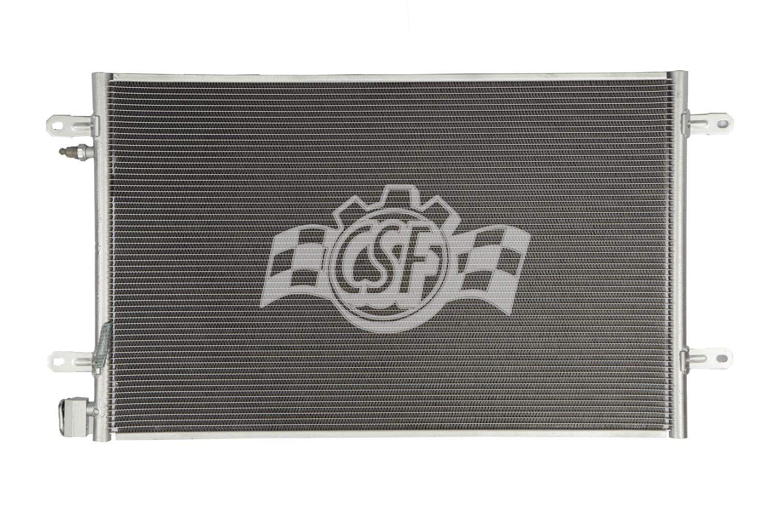 CSF Air Conditioning Condensers 10676 Condenser, Aluminum, Natural, Audi, Each thumbnail 3