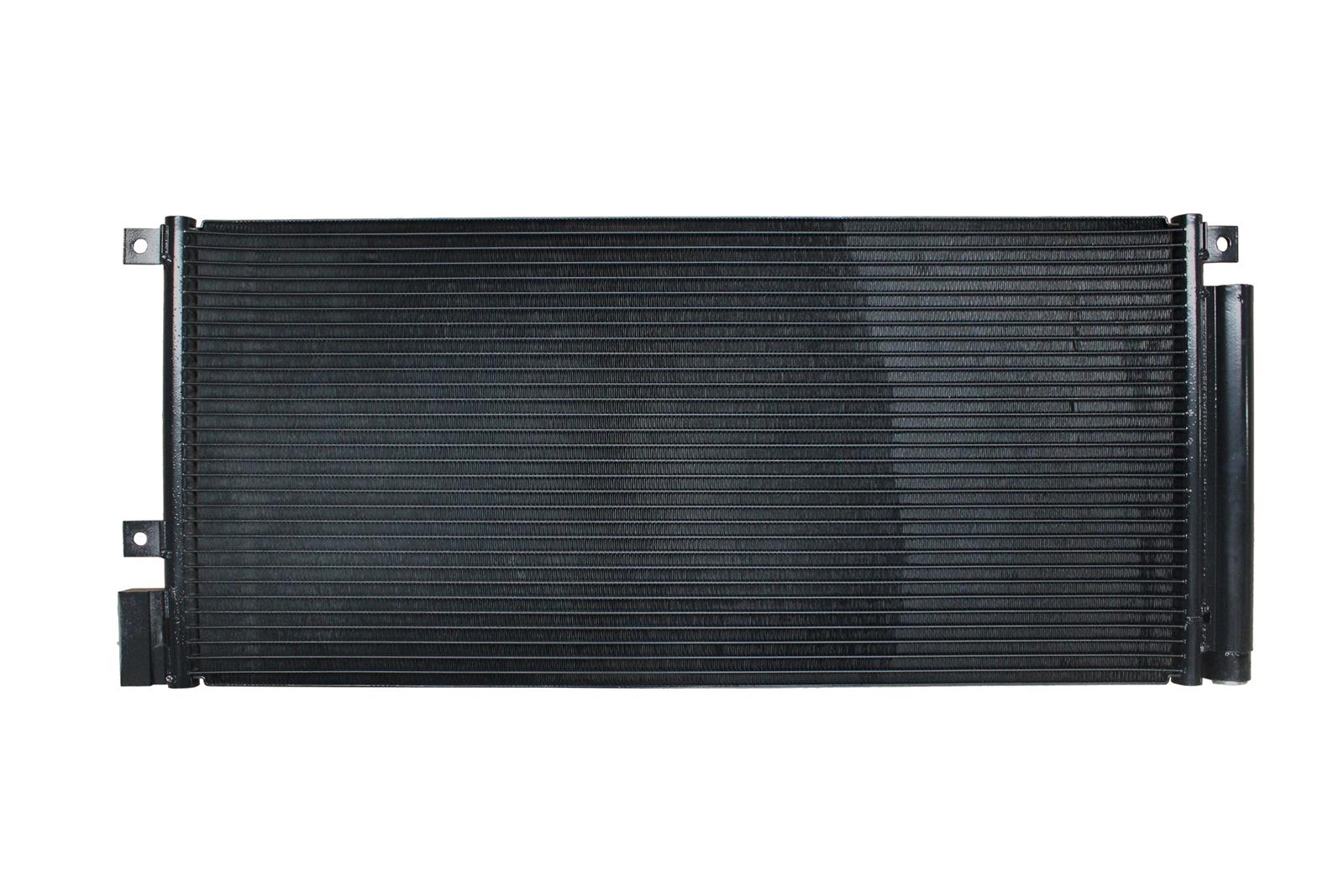 CSF Air Conditioning Condensers 10690 Condenser, Aluminum, Black, Buick, Each thumbnail 2