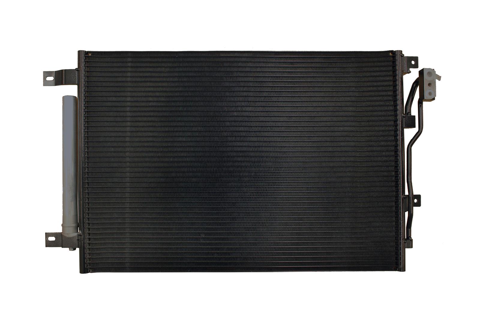 CSF Air Conditioning Condensers 10699 Condenser, Aluminum, Black, Dodge, Each thumbnail 2
