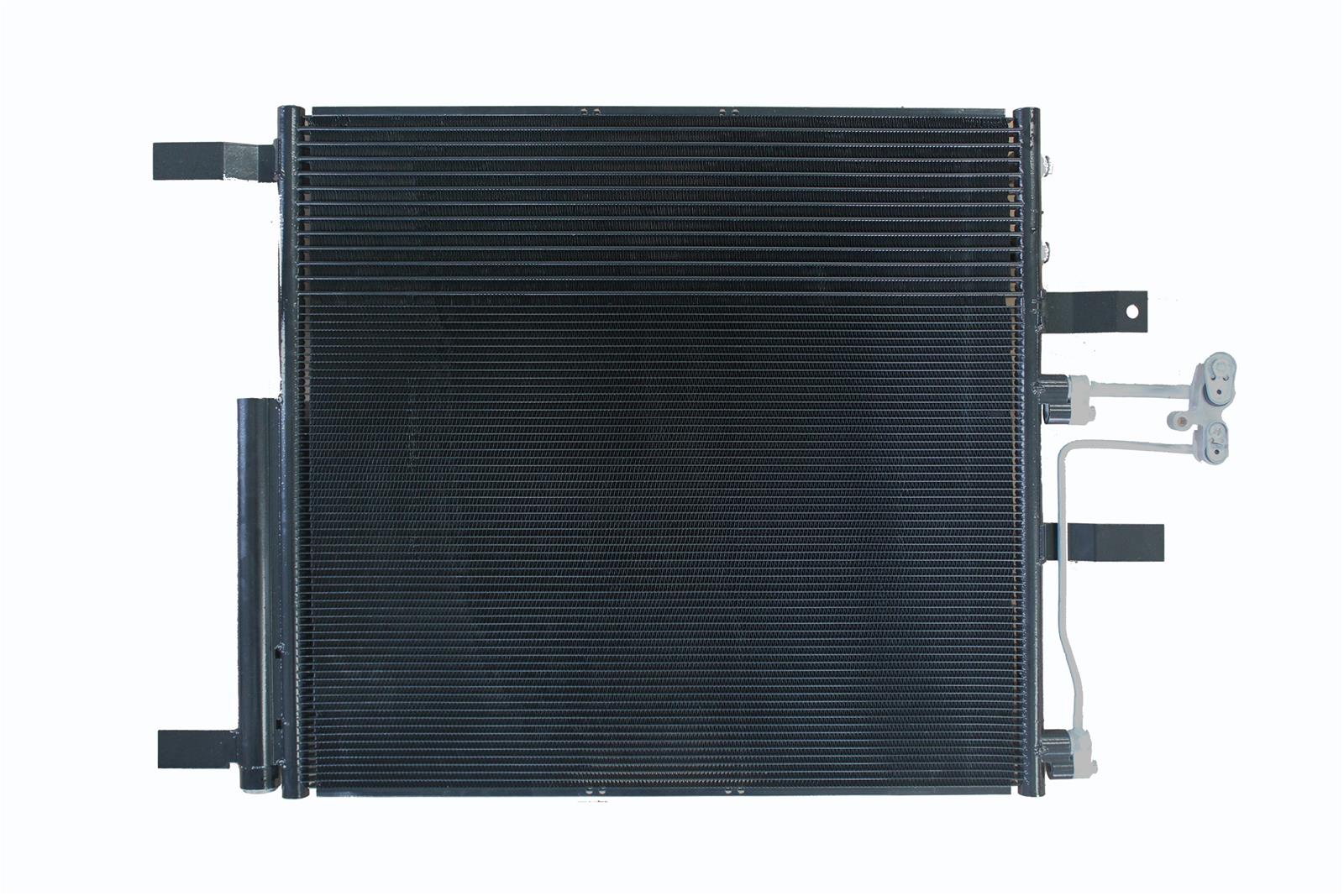 CSF Air Conditioning Condensers 10702 Condenser, Aluminum, Black, Dodge, Each thumbnail 2