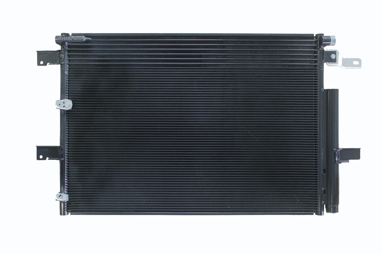 CSF Air Conditioning Condensers 10703 Condenser, Aluminum, Black, Ford, Lincoln, Each thumbnail 2