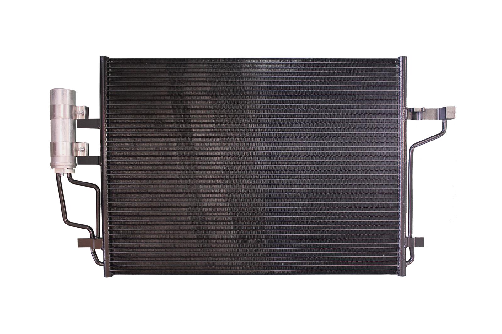 CSF Air Conditioning Condensers 10704 Condenser, Aluminum, Black, Ford, Each thumbnail 2