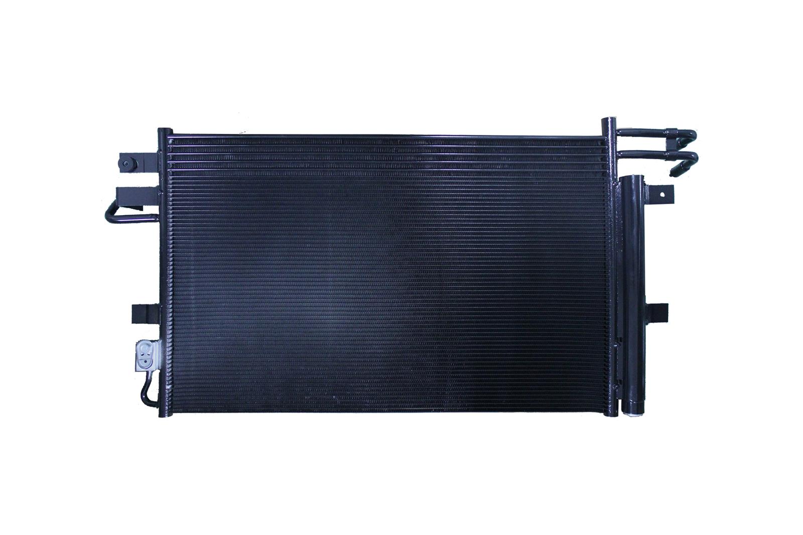 CSF Air Conditioning Condensers 10706 Condenser, Aluminum, Black, Ford, Each thumbnail 4