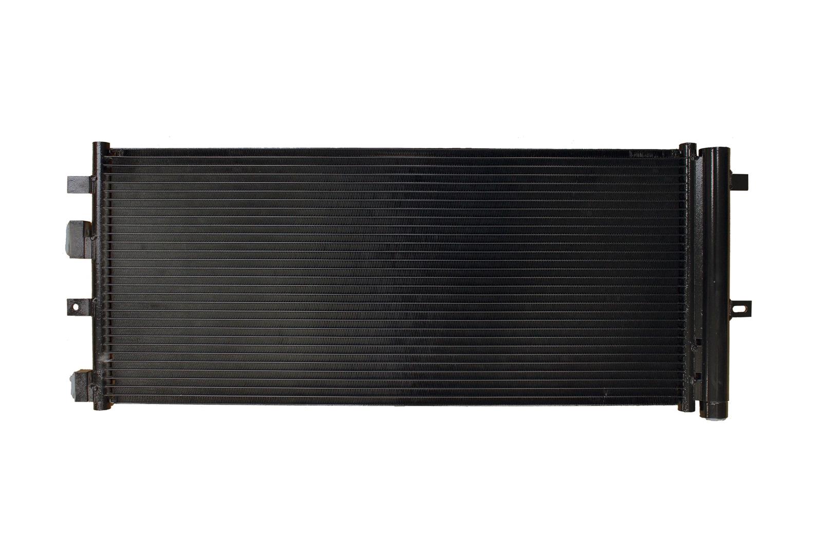 CSF Air Conditioning Condensers 10708 Condenser, Aluminum, Black, Ford, Lincoln, Each