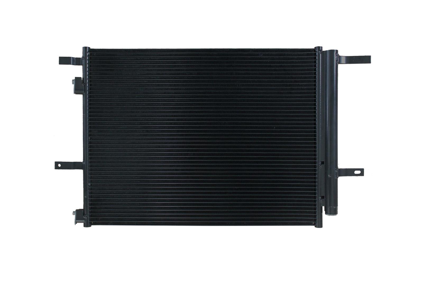 CSF Air Conditioning Condensers 10709 Condenser, Aluminum, Black, Ford, Lincoln, Each thumbnail 2