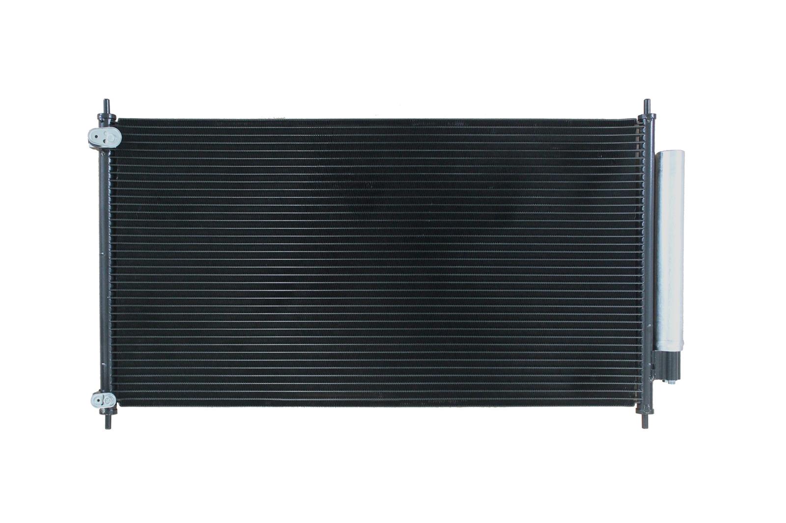CSF Air Conditioning Condensers for 2014 ACCORD - 10711 Condenser, Aluminum, Black, use on Honda®, Each thumbnail 2