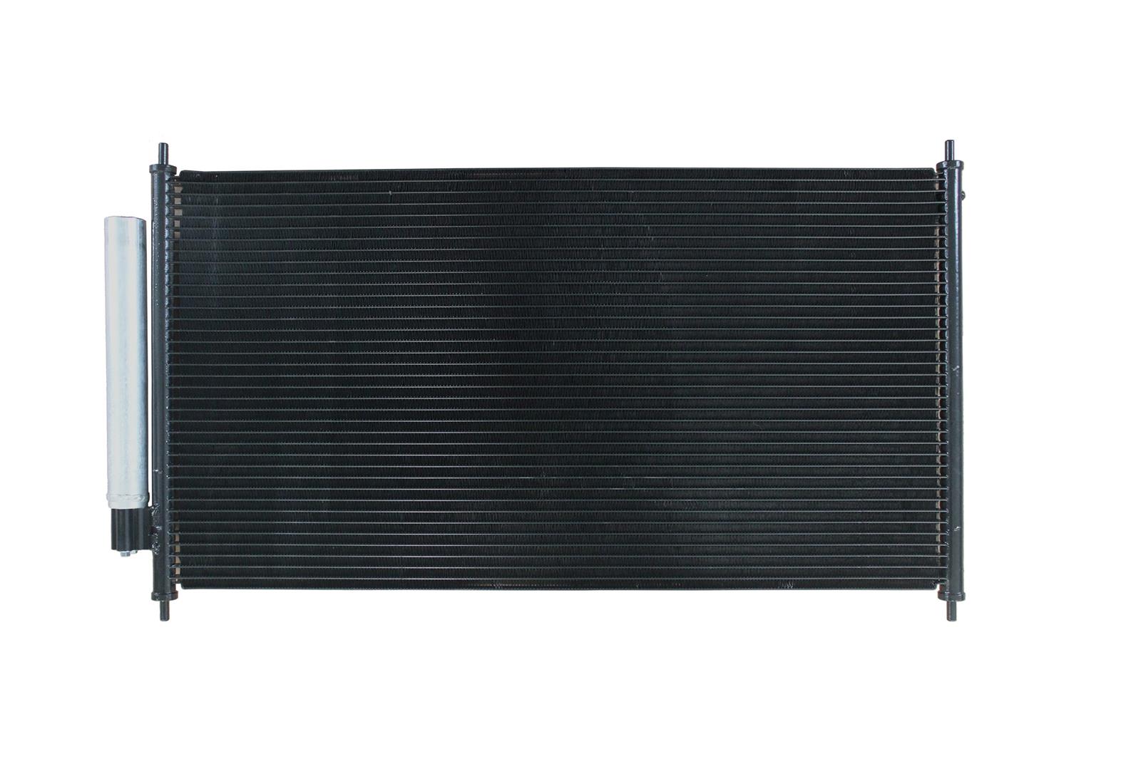 CSF Air Conditioning Condensers for 2014 ACCORD - 10711 Condenser, Aluminum, Black, use on Honda®, Each thumbnail 3