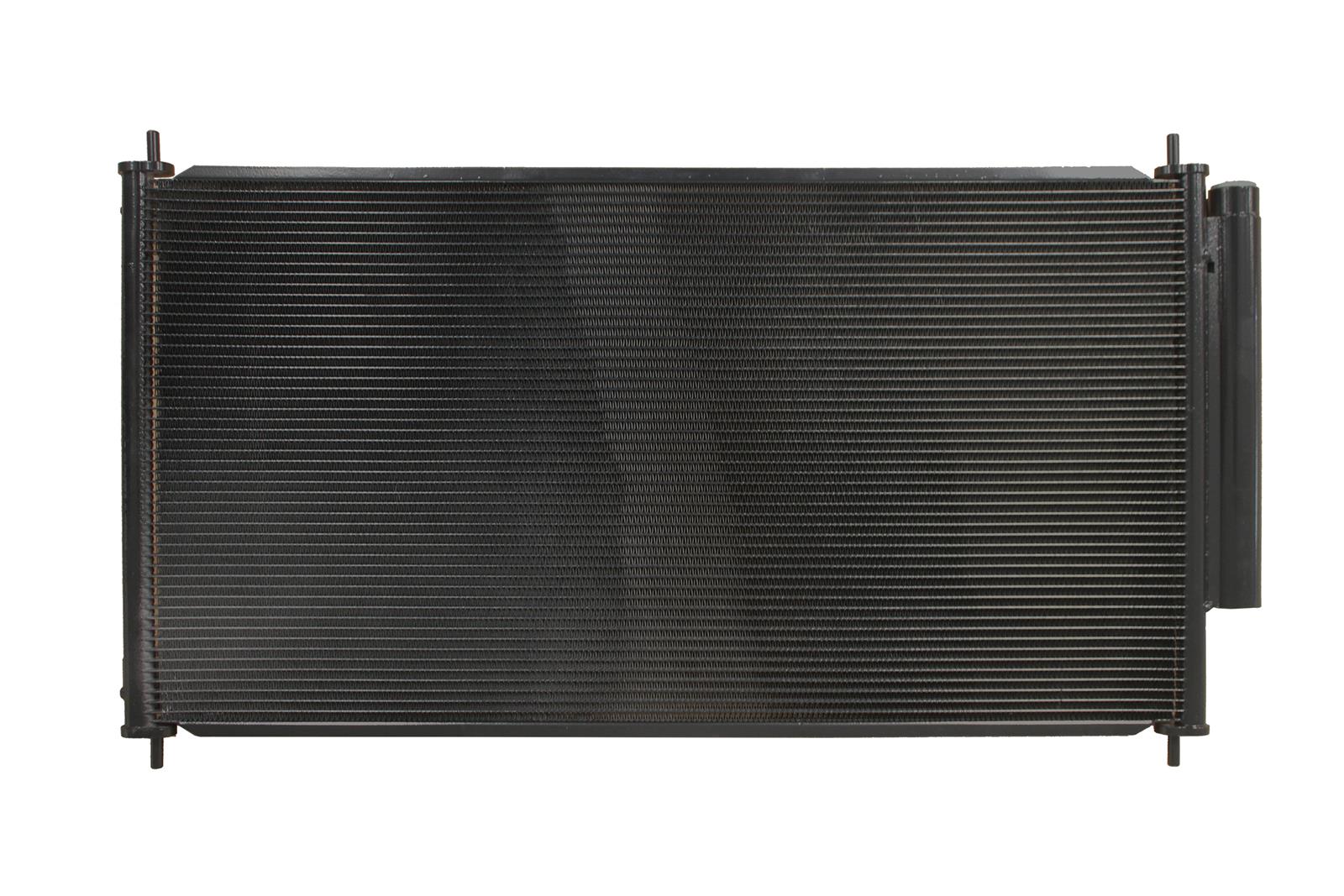 CSF Air Conditioning Condensers for 2012-2014 CIVIC - 10712 Condenser, Aluminum, Black, use on Honda®, Each thumbnail 3