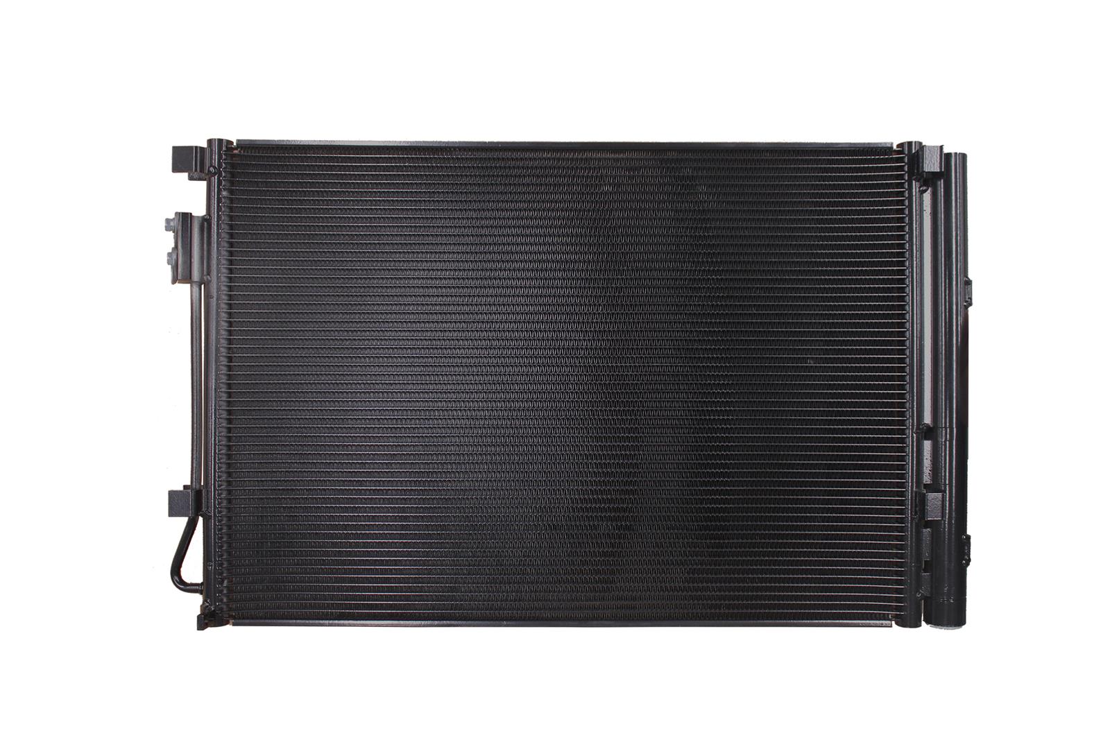 CSF Air Conditioning Condensers 10716 Condenser, Aluminum, Black, for use on Hyundai/Kia, Each thumbnail 3