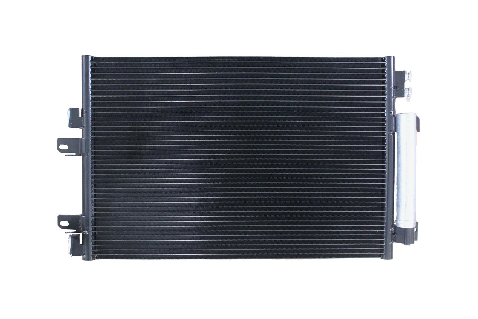CSF Air Conditioning Condensers for 2012-2014 COMPASS, 2011-2014 PATRIOT - 10722 Condenser, Aluminum, Black, Jeep, Each thumbnail 2
