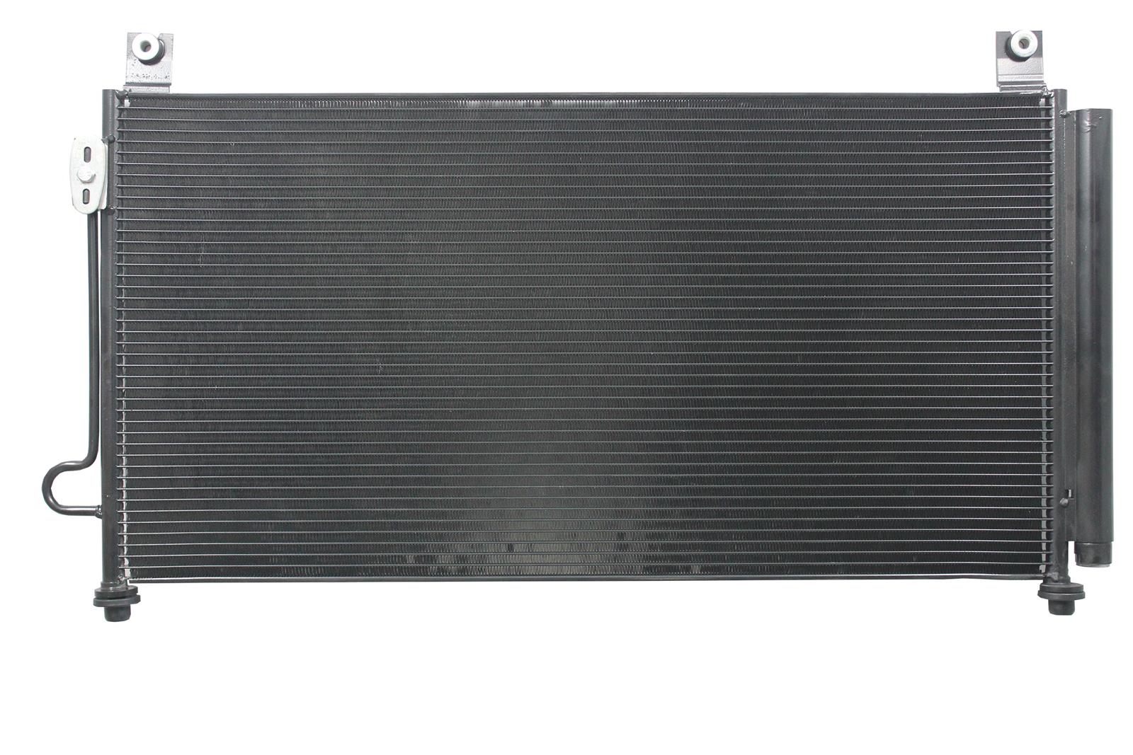 CSF Air Conditioning Condensers 10724 Condenser, Aluminum, Black, Chevy, GMC, Each thumbnail 2