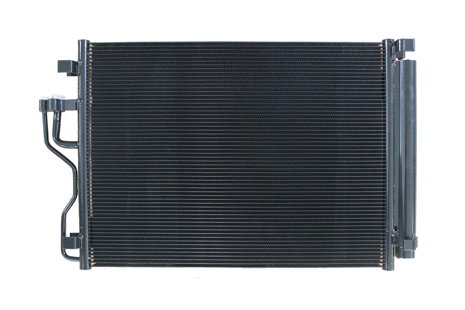 CSF Air Conditioning Condensers 10725 Condenser, Aluminum, Black, for Kia, Each thumbnail 3