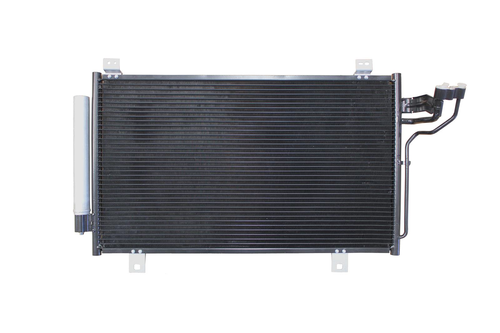 CSF Air Conditioning Condensers for 2014-2015 3 - 10731 Condenser, Aluminum, Black, Mazda, Each thumbnail 2