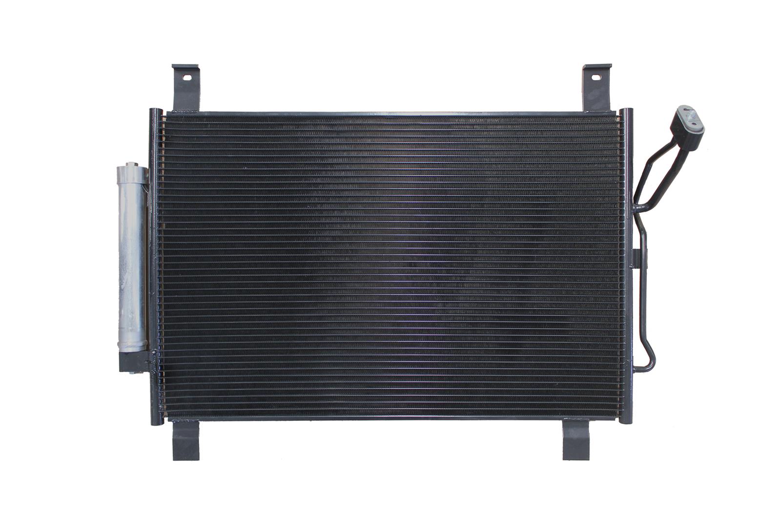 CSF Air Conditioning Condensers for 2013-2017 PATHFINDER - 10734 Condenser, Aluminum, Black, Nissan, Each thumbnail 3