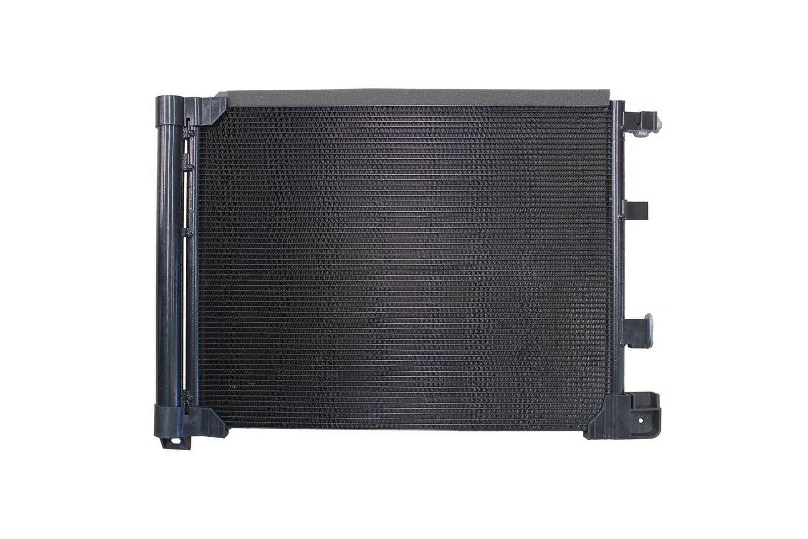 CSF Air Conditioning Condensers 10736 Condenser, Aluminum, Black, Nissan, Each thumbnail 3