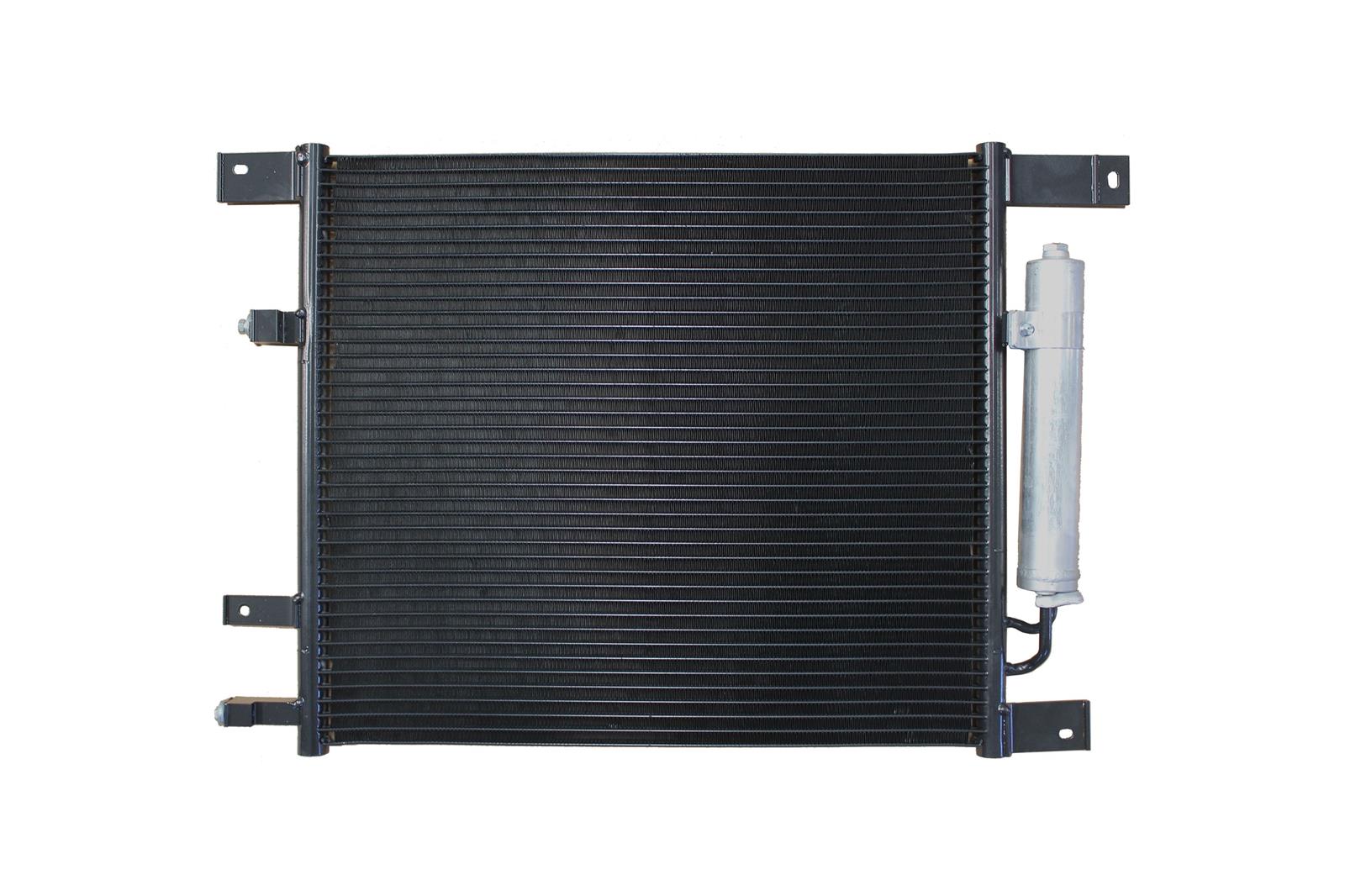CSF Air Conditioning Condensers 10737 Condenser, Aluminum, Black, Nissan, Each thumbnail 2