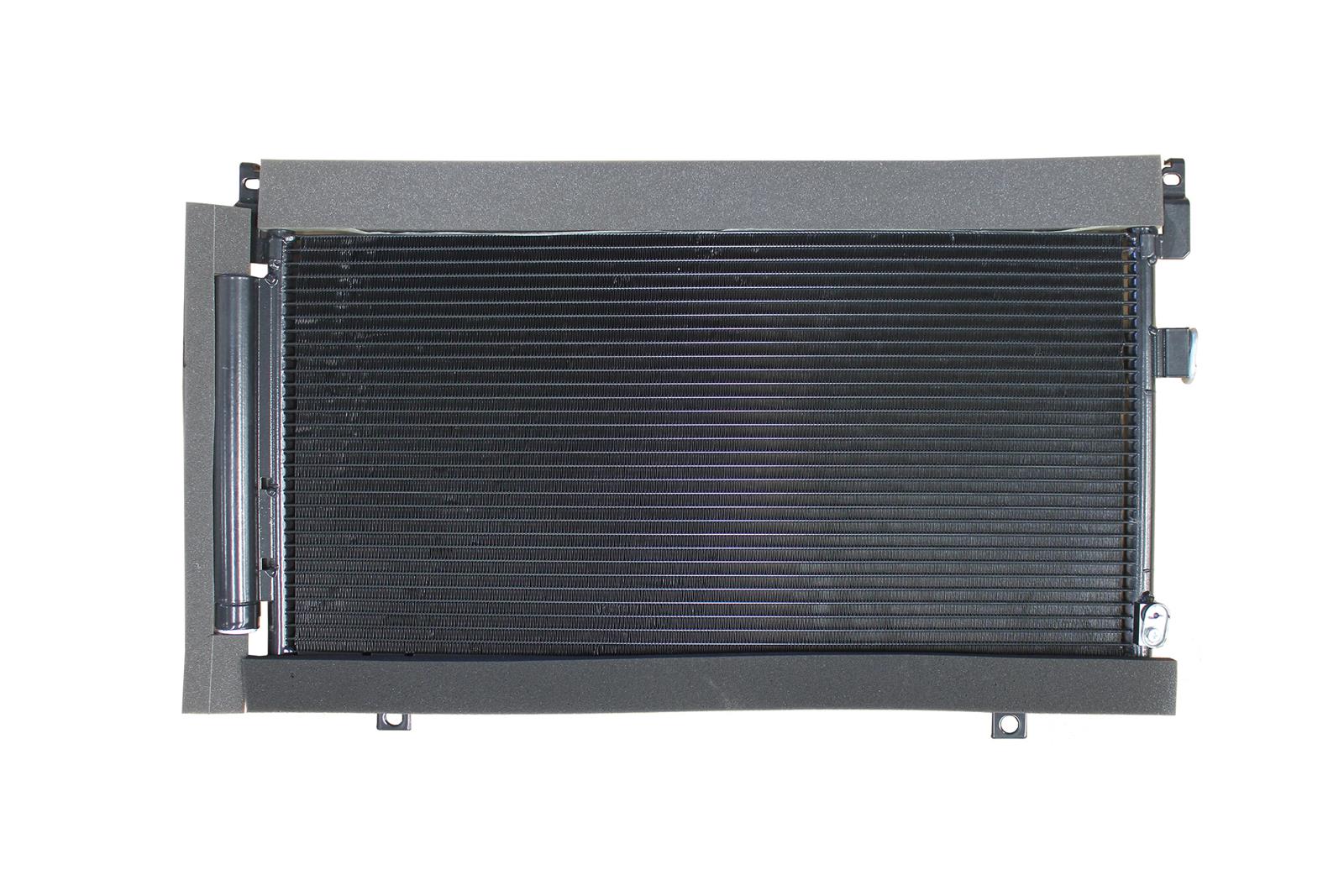 CSF Air Conditioning Condensers 10738 Condenser, Aluminum, Black, Subaru, Each thumbnail 2