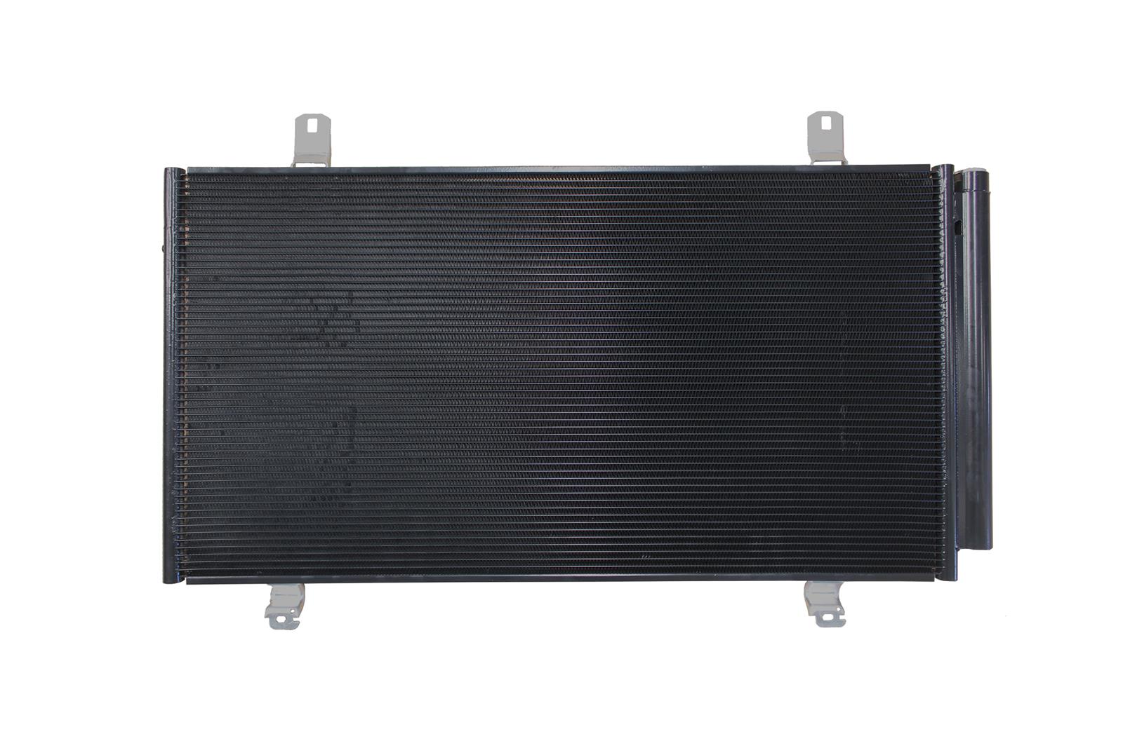 CSF Air Conditioning Condensers 10741 Condenser, Aluminum, Black, Toyota, Each thumbnail 3