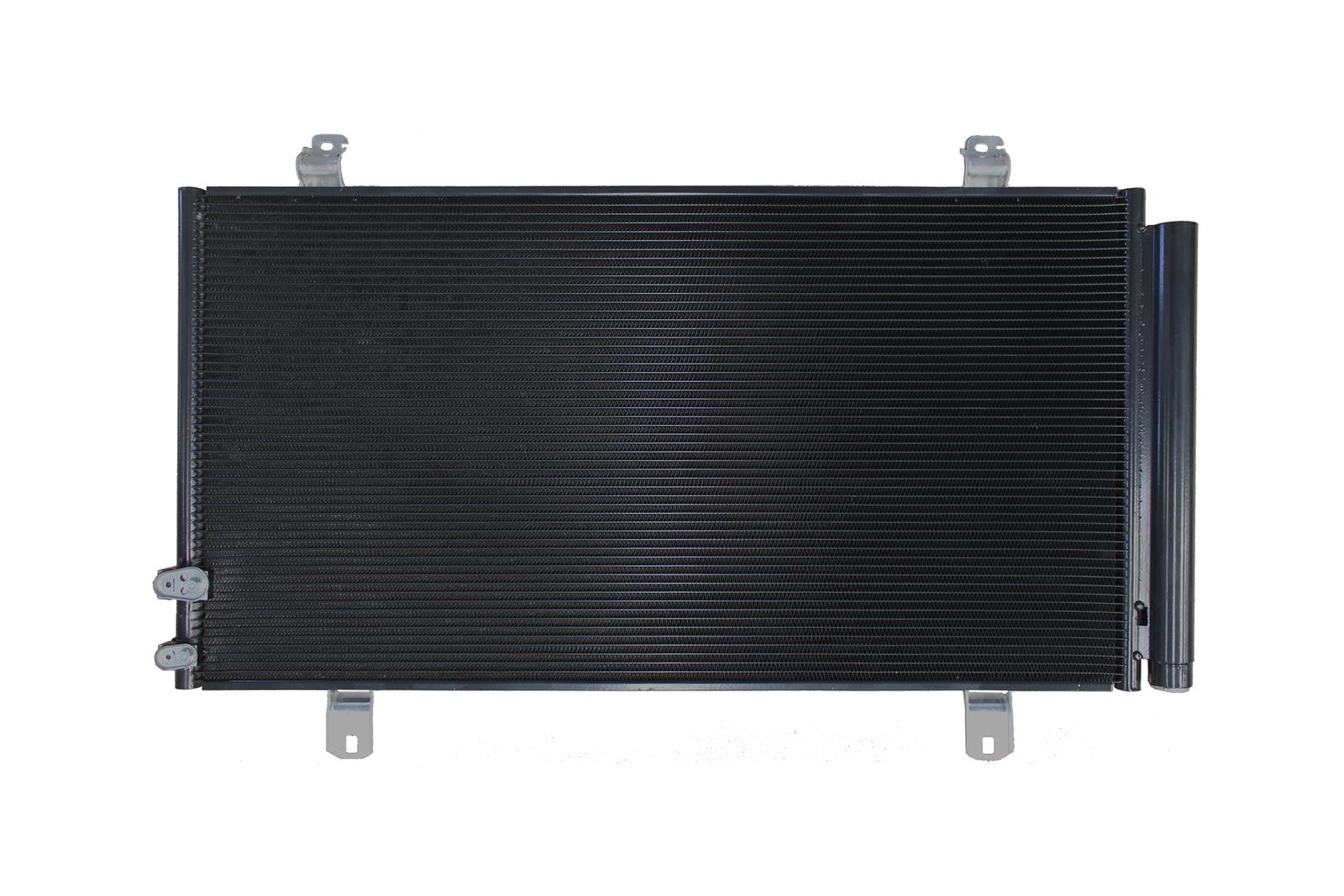 CSF Air Conditioning Condensers 10741 Condenser, Aluminum, Black, Toyota, Each thumbnail 2