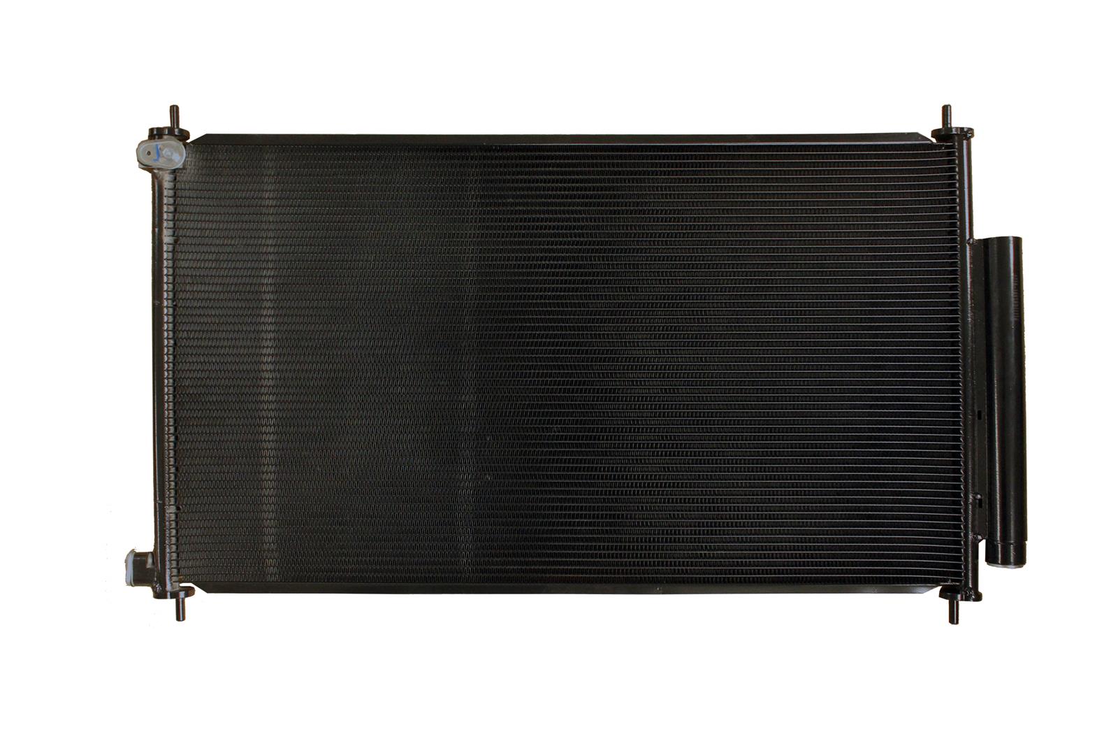 CSF Air Conditioning Condensers 10751 Condenser, Aluminum, Black, for use on Honda®, Each thumbnail 2