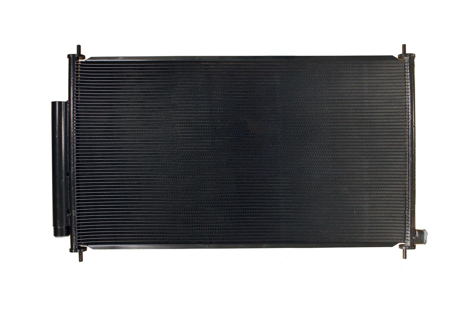 CSF Air Conditioning Condensers 10751 Condenser, Aluminum, Black, for use on Honda®, Each thumbnail 3