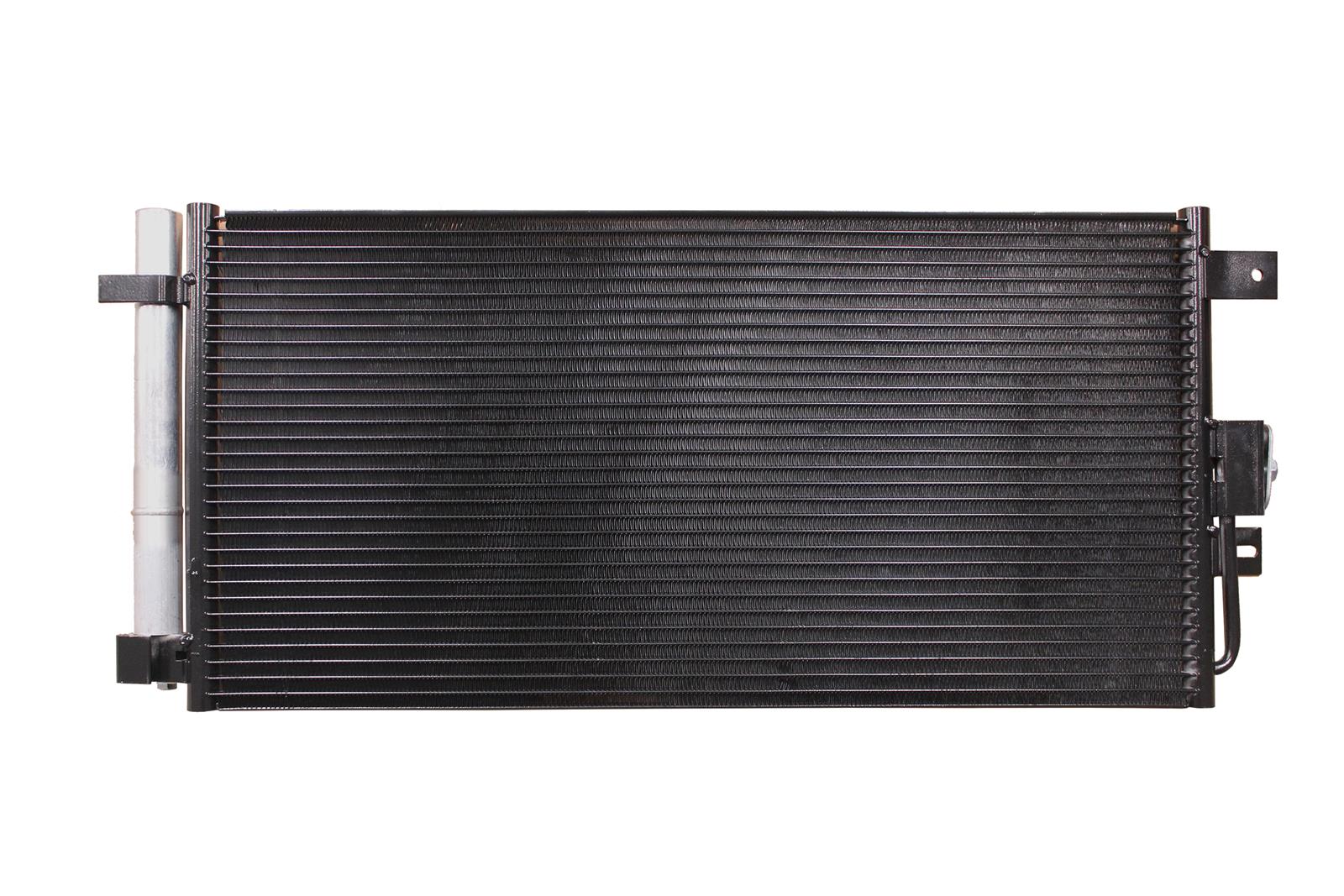CSF Air Conditioning Condensers for 2012-2014 500 - 10755 Condenser, Aluminum, Black, Fiat, Each thumbnail 3
