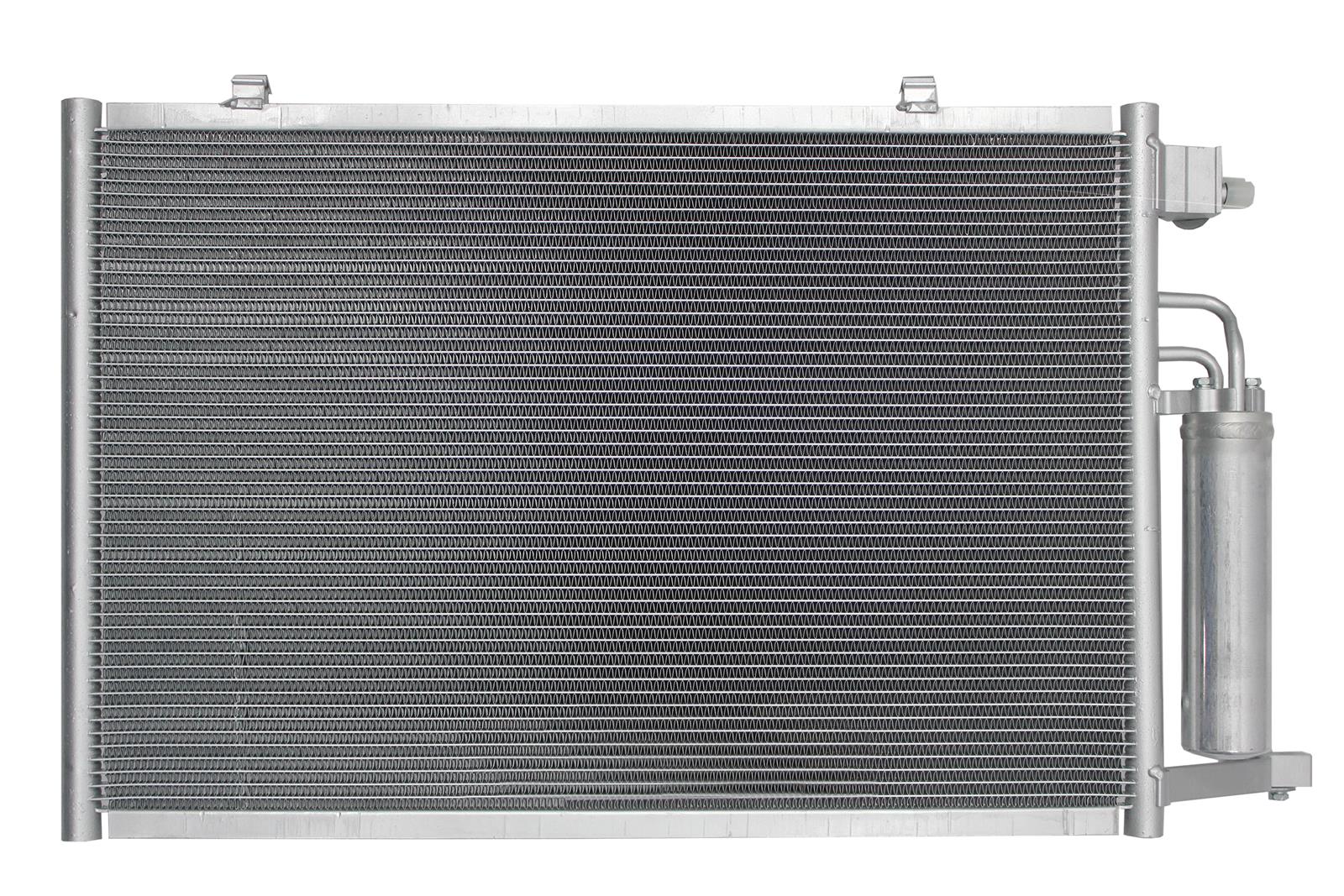 CSF Air Conditioning Condensers 10758 Condenser, Aluminum, Natural, Ford, Each thumbnail 3