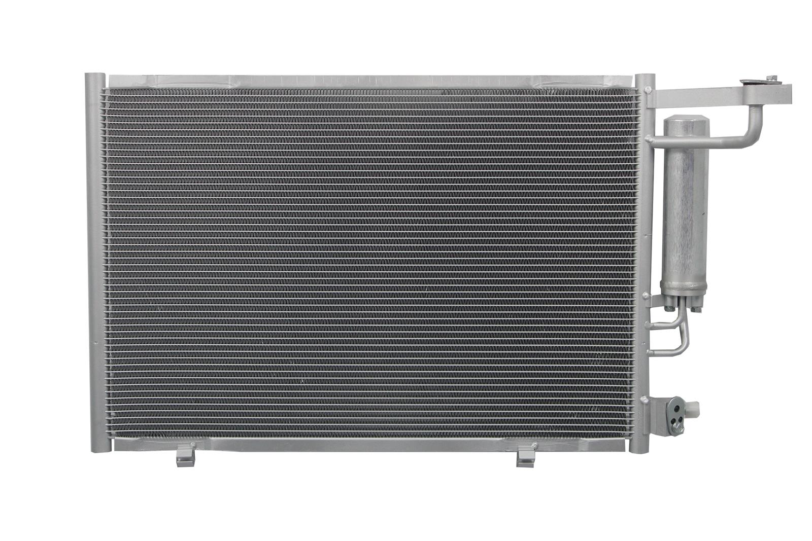 CSF Air Conditioning Condensers 10758 Condenser, Aluminum, Natural, Ford, Each thumbnail 2
