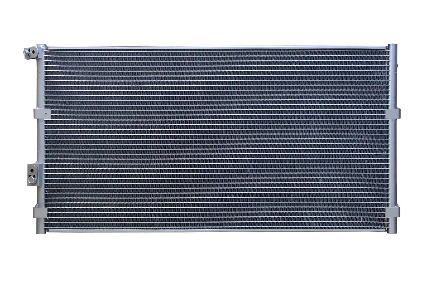 CSF Air Conditioning Condensers 10760 Condenser, Aluminum, Natural, Ford, Each thumbnail 2