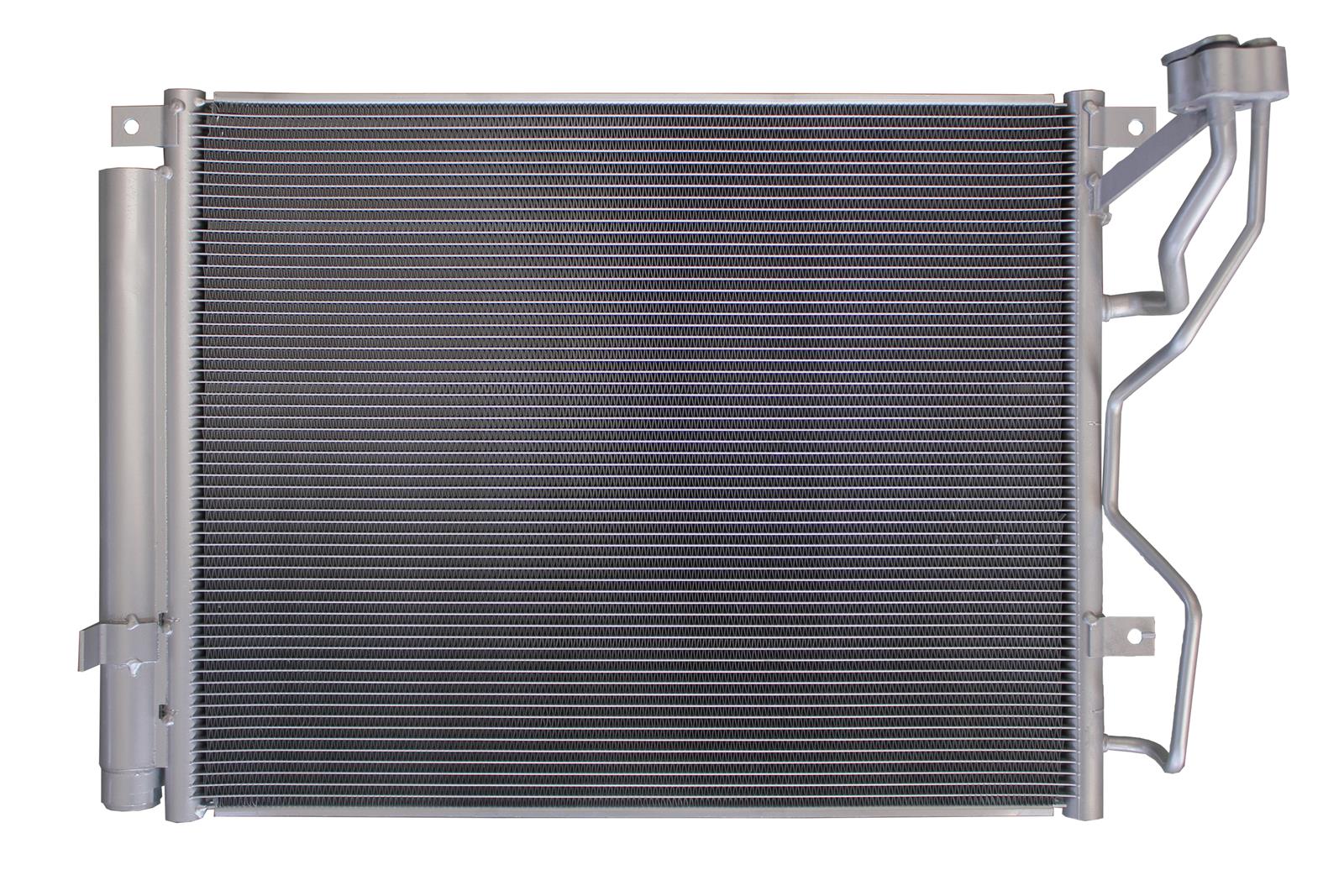 CSF Air Conditioning Condensers 10767 Condenser, Aluminum, Natural, for use on Hyundai, Each thumbnail 2