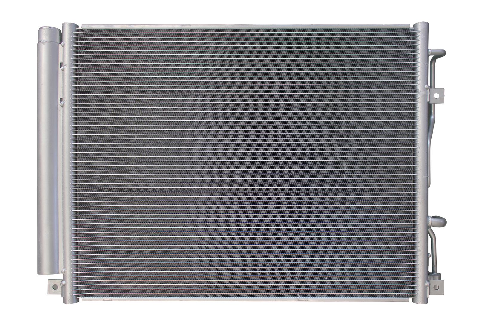 CSF Air Conditioning Condensers 10767 Condenser, Aluminum, Natural, for use on Hyundai, Each thumbnail 3