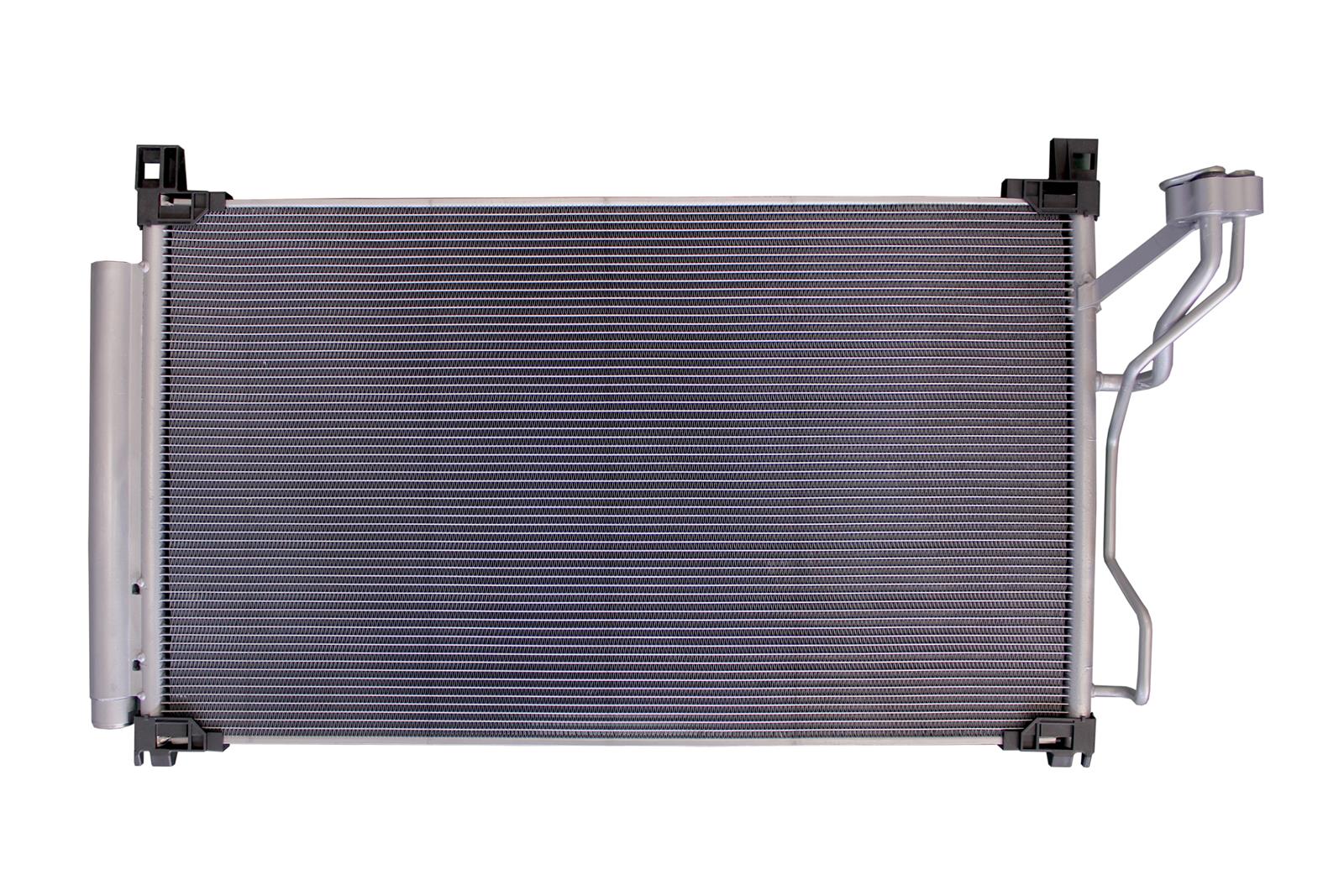 CSF Air Conditioning Condensers for 2015 SONATA - 10768 Condenser, Aluminum, Natural, use on Hyundai, Each thumbnail 3