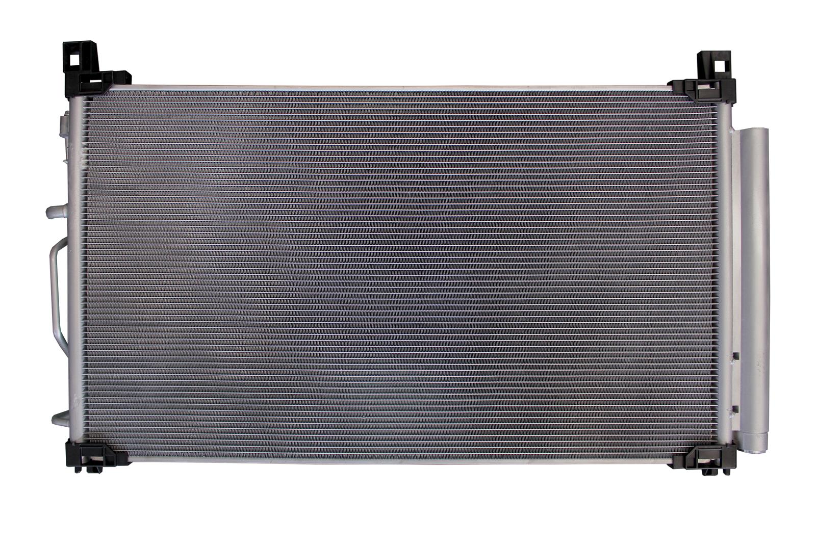 CSF Air Conditioning Condensers for 2015 SONATA - 10768 Condenser, Aluminum, Natural, use on Hyundai, Each thumbnail 2