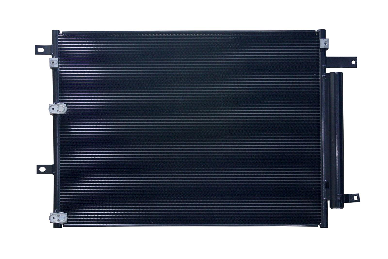 CSF Air Conditioning Condensers 10769 Condenser, Aluminum, Black, Jeep, Each thumbnail 2