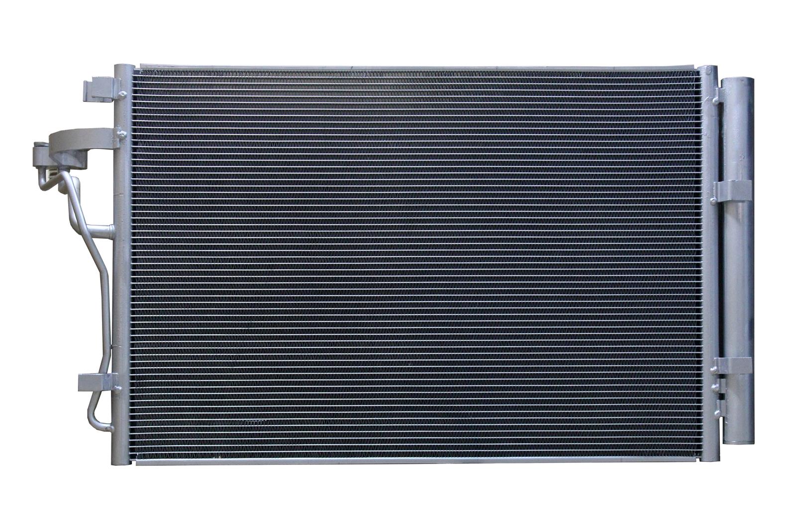 CSF Air Conditioning Condensers for 2014 SOUL - 10774 Condenser, Aluminum, Natural, use on Kia, Each thumbnail 3