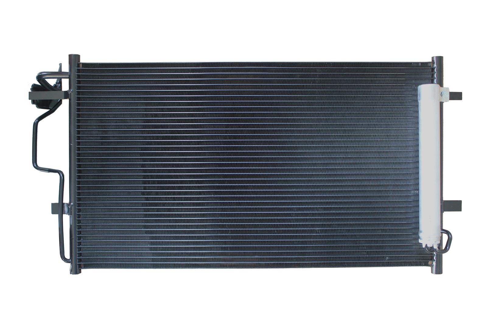 CSF Air Conditioning Condensers 10777 Condenser, Aluminum, Black, Mazda, Each thumbnail 3