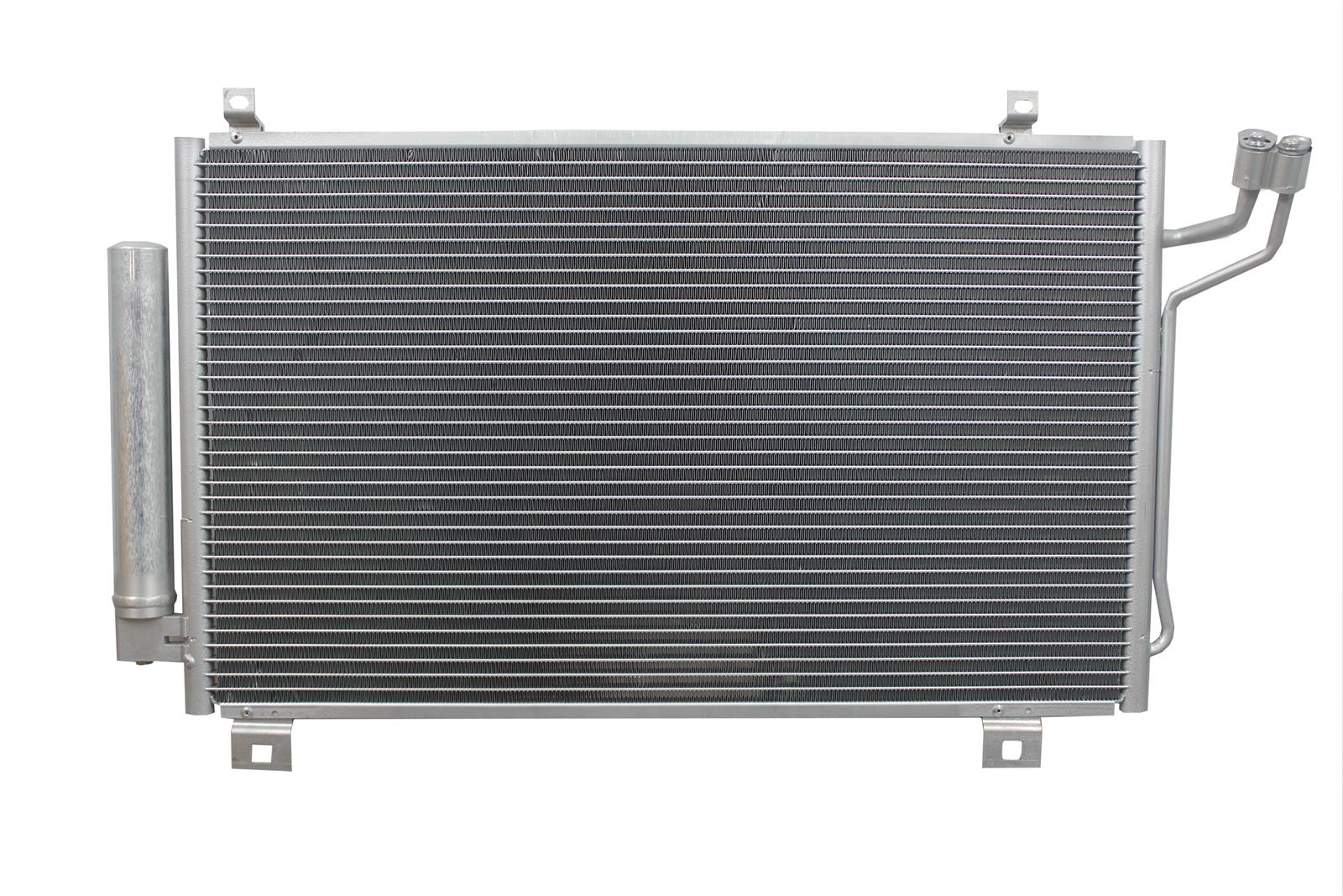 CSF Air Conditioning Condensers 10778 Condenser, Aluminum, Natural, Mazda, Each thumbnail 2